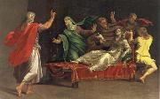 The evangelist Johannes awakes Drusiana of the dead, MAZZOLA BEDOLI, Girolamo